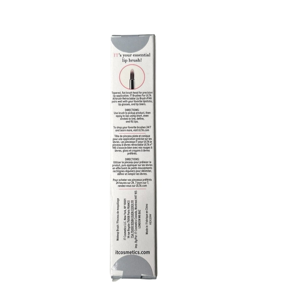 IT Brushes For ULTA Airbrush Essential Retractable Lip Brush #146 Cruelty Free - Picture 4 of 7